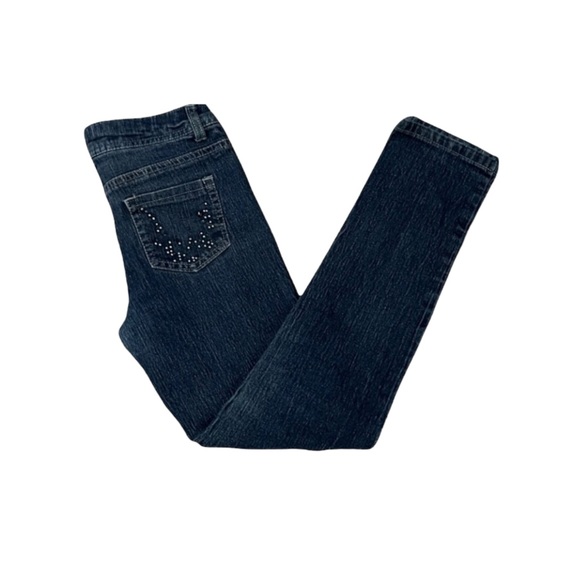 Girls Jeans Pink Kiss size 12 - Picture 1 of 5